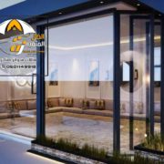 مجالس زجاج الرياض ، تصميم مجالس زجاجية حديثة