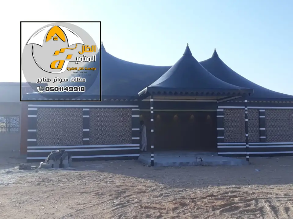 خيمة ملكية من الداخل شمال الرياض