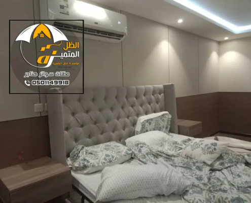 شيبورد غرف نوم الرياض ، تصاميم ديكور خشب خليفيات متعددة لغرف النوم